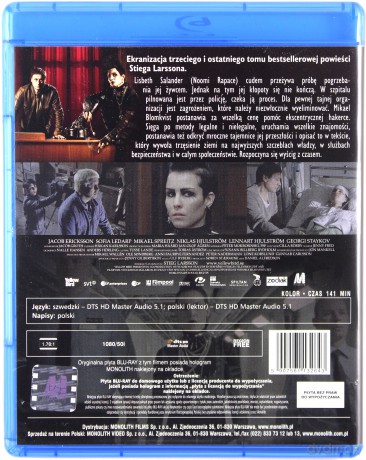 Millennium: Zamek z piasku który runął [Blu-Ray]