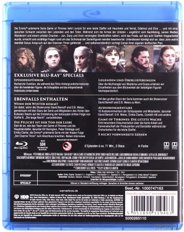 Game of Thrones (Gra o tron Sezon 8) [Blu-Ray]