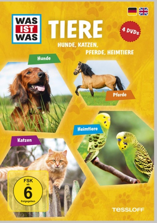 Was ist was Box 2: Tiere [4DVD]
