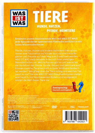 Was ist was Box 2: Tiere [4DVD]