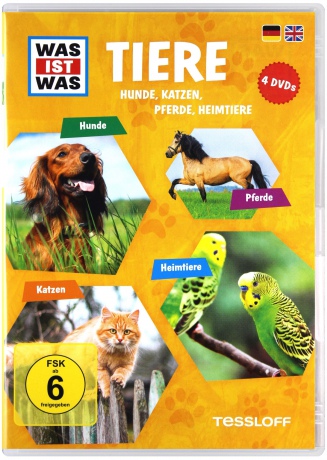 Was ist was Box 2: Tiere [4DVD]
