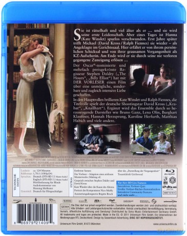 The Reader (Lektor) [Blu-Ray]