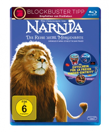 The Chronicles of Narnia: The Voyage of the Dawn Treader (Opowieści z Narnii: Podróż Wędrowca do Świtu) [Blu-Ray]