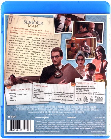 A Serious Man (Poważny człowiek) [Blu-Ray]