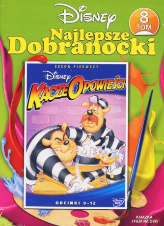 Disney Najlepsze dobranocki 8: Kacze Opowieści sezon 1, odc. 9-12 (booklet) [DVD]