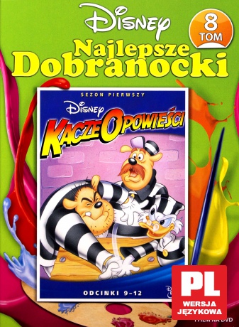 Disney Najlepsze dobranocki 8: Kacze Opowieści sezon 1, odc. 9-12 (booklet) [DVD]