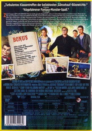 Goosebumps (Gęsia skórka) [DVD]