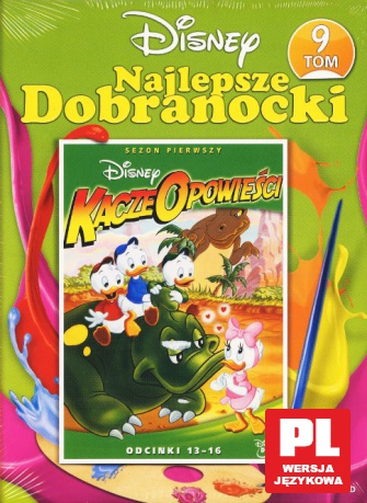 Disney Najlepsze dobranocki 9: Kacze Opowieści sezon 1, odc. 13-16 (booklet) [DVD]