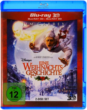 A Christmas Carol (Opowieść wigilijna) [Blu-Ray 3D]+[Blu-Ray]