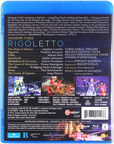 Giuseppe Verdi (1813-1901): Rigoletto [Blu-Ray]