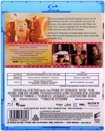 Burlesque (Burleska) [Blu-Ray]