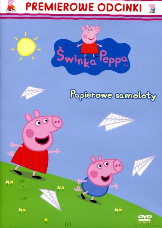 Świnka Peppa: Papierowe samoloty [DVD]