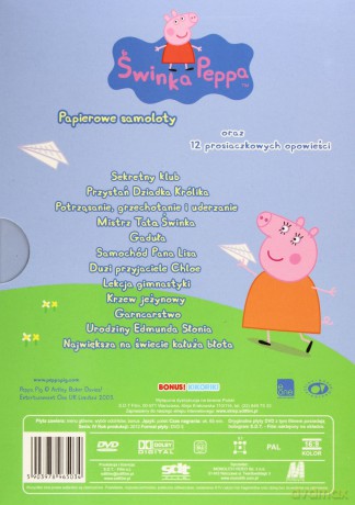 Świnka Peppa: Papierowe samoloty [DVD]
