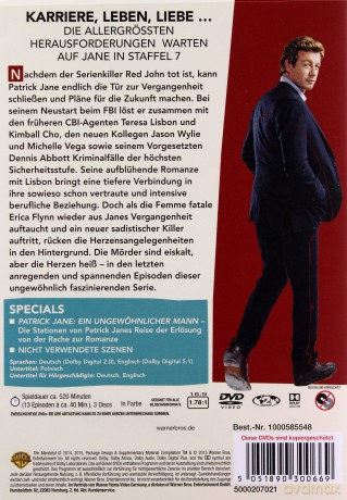 Mentalista Sezon 7 [3DVD]
