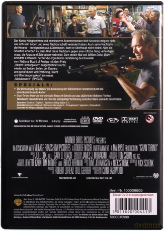 Gran Torino [DVD]