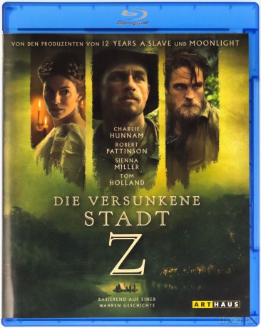 The Lost City of Z (Zaginione miasto Z) [Blu-Ray]