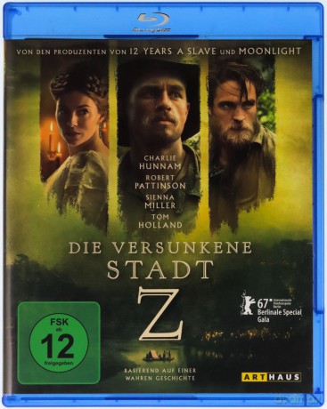 The Lost City of Z (Zaginione miasto Z) [Blu-Ray]