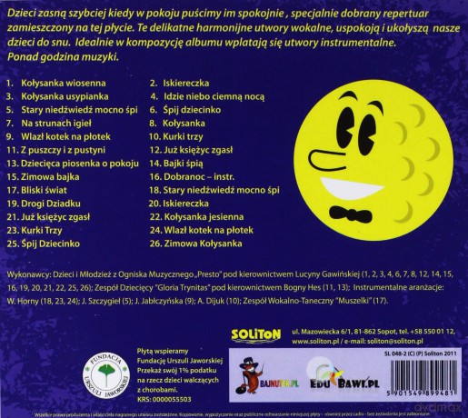 Kołysanki Zasypianki (Lullabies) (digipack) [CD]
