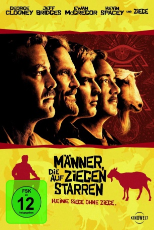 The Men Who Stare at Goats (Człowiek, który gapił się na kozy) [DVD]