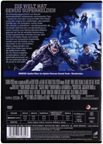 Venom [DVD]