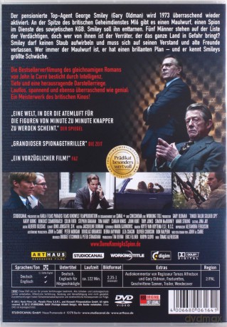 Tinker Tailor Soldier Spy (Szpieg) [DVD]