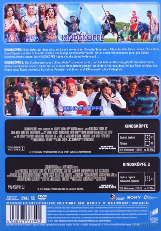 Grown Ups (Duże dzieci 1-2) [2DVD]