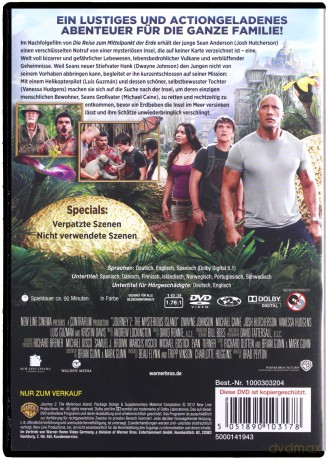 Journey 2: The Mysterious Island (Podróż na tajemniczą wyspę) [DVD]