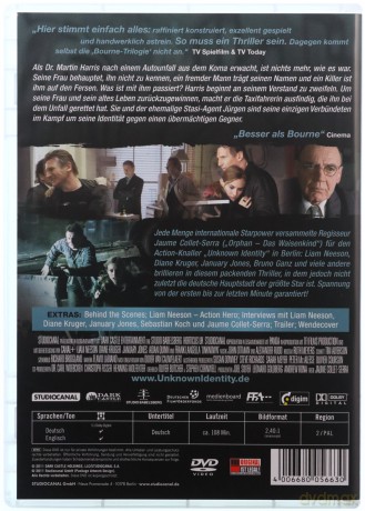 Unknown (Tożsamość) [DVD]