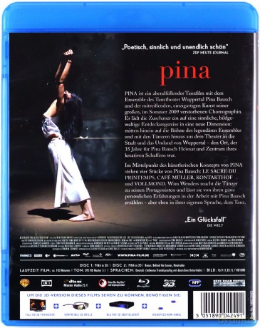 Pina [Blu-Ray 3D]+[Blu-Ray]