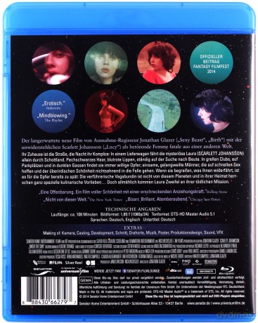 Under the Skin (Pod skórą) [Blu-Ray]