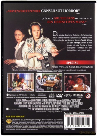 The Conjuring (Obecność) [DVD]