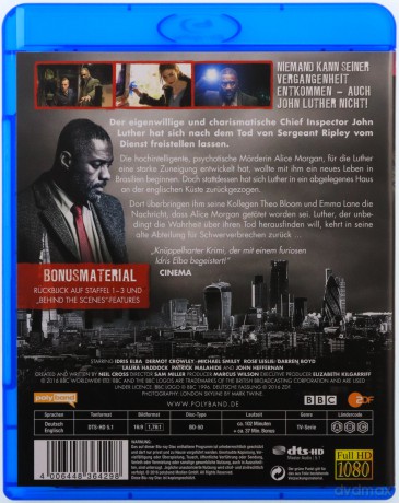 Luther Season 4 [Blu-Ray]