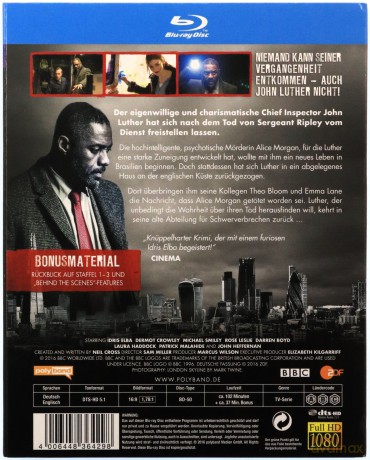 Luther Season 4 [Blu-Ray]