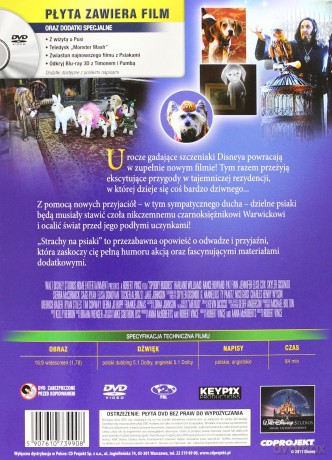 Strachy na psiaki (Disney) [DVD]