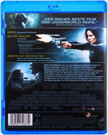 Underworld Awakening (Underworld: Przebudzenie) [Blu-Ray]