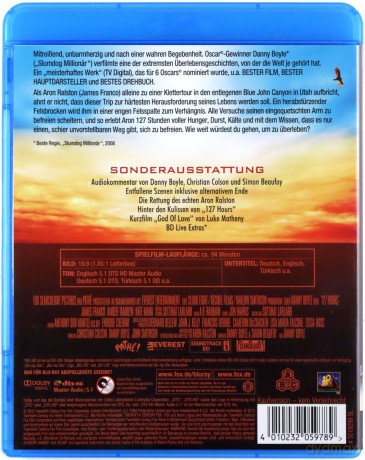 127 godzin [Blu-Ray]