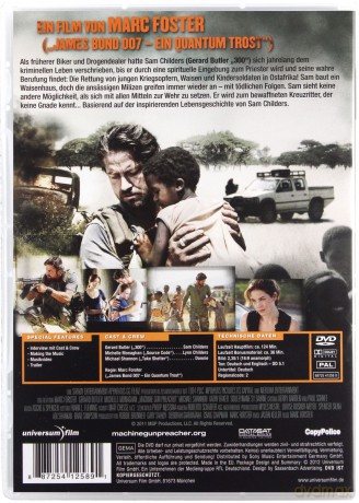 Machine Gun Preacher (Kaznodzieja z karabinem) [DVD]