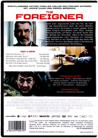 The Foreigner (Cudzoziemiec) [DVD]