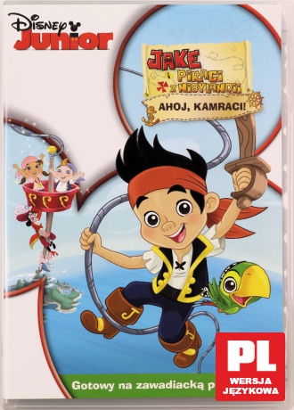 Jake i piraci z Nibylandii: Ahoj, kamraci (Disney Junior) [DVD]