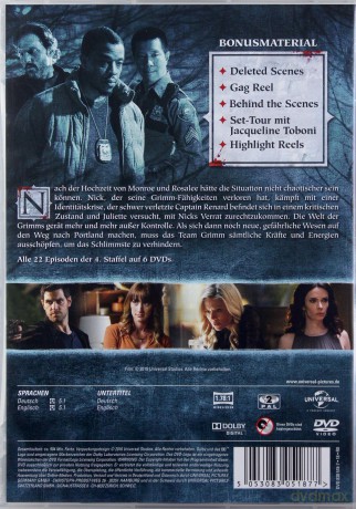 Grimm Season 4 [6DVD]