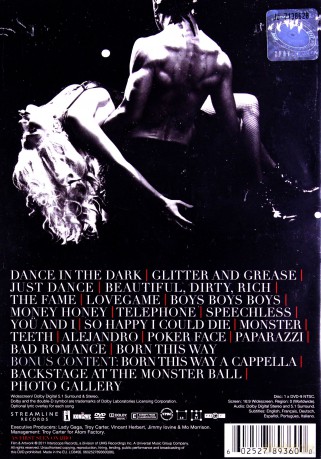 Lady Gaga: Lady Gaga Presents The Monster Ball Tour At Madison Square Garden [DVD]