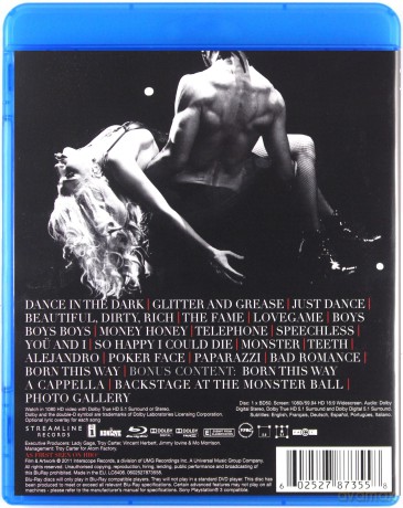 Lady Gaga: Lady Gaga Presents The Monster Ball Tour At Madison Square Garden [Blu-Ray]