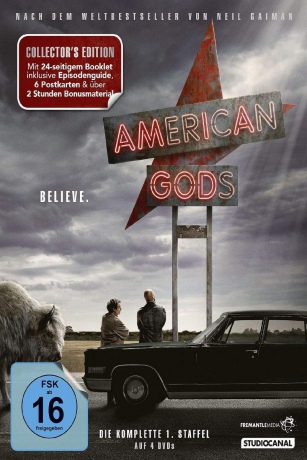 American Gods (Amerykańscy bogowie Sezon 1) [4DVD]