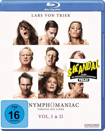 Nymphomaniac Vol. 1-2 (Nimfomanka: Część 1-2) [Blu-Ray]