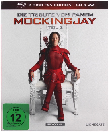 The Hunger Games: Mockingjay - Part 2 (Igrzyska śmierci: Kosogłos. Część 2) [Blu-Ray 3D]+[Blu-Ray]