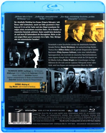 A Most Wanted Man (Bardzo poszukiwany człowiek) [Blu-Ray]