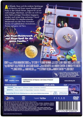 Toy Story 4 (Disney) [DVD]