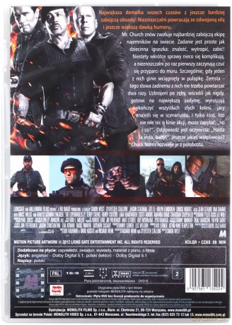 Niezniszczalni 2 (The Expendables 2) [DVD]