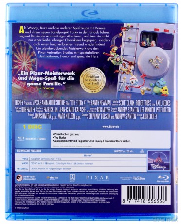 Toy Story 4 (Disney) [Blu-Ray]