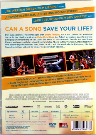Begin Again (Zacznijmy od nowa) [DVD]